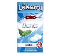 Cloetta Lakerol Dents Menthol pastillas 24 cajas of 36g