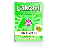 Cloetta Lakerol Eucalyptus pastillas 24 cajas of 25g