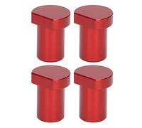 Cloimei 4 piquetas de freno de banco profesionales para perros, bloques límite de mesa para carpintería, resistentes, antideslizantes, para proyectos de procesamiento de (Red)