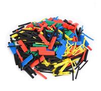 Cloimei 530 Tubos termorretráctiles de Varios tamaños con Aislamiento de poliolefina, Tubos retráctiles para protección de Juntas de Cables eléctricos, Retardante de Llama, Negro,