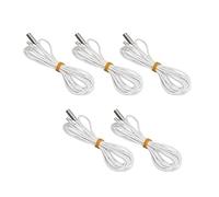 Cloimei 70W 24V Error 2029 5PCS Tubo de Calentamiento de Impresora 3D de Alambre Cromado de Acero Inoxidable Calentamiento Rápido hasta 500 ℃ para Ender 3 CR10 y la Mayoría de Impr (1M)