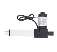 Cloimei Actuador lineal eléctrico de alta resistencia 800N empuje 10 mm/s velocidad 100 mm carrera actuador de movimiento con interruptor de límite final para cama eléctrica sofá e