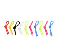 Cloimei Amortiguador de Vibraciones para Raqueta de Tenis, 10 Unidades, Nudos amortiguadores de Silicona, reducción de Ruido, cómodo, Suave, elástico, diseño Duradero para Raquetas