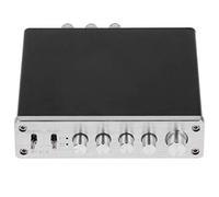 Cloimei Amplificador Digital HiFi 100W Amplificador de Audio estéreo de Alta Potencia para Cine en casa DC12V 24V Reproductor de música portátil Compacto de aleación de Aluminio