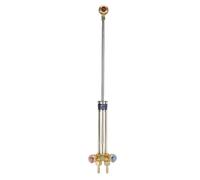 Cloimei Antorcha de corte profesional de oxiacetileno Antorcha de soldadura manual de acero inoxidable de alta resistencia para fabricación de metal y uso industrial con supresor d