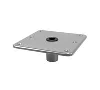 Cloimei Base de Pedestal para Asiento de Barco Marino de aleación de Aluminio con Conector de Poste de 3/4 de Pulgada para Barcos de Pesca y embarcaciones Base de Asiento de montaj