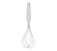 Cloimei Batidor de huevos de acero inoxidable Batidora manual Batidor de huevos Herramienta de cocina duradera para hornear Cocinar Mezclar Crema Huevos Panqueques Plata Acero inox