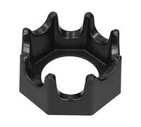 Cloimei Bloque elevador de rueda delantera de bicicleta, altura ajustable, soporte para entrenador de ciclismo en interiores con base antideslizante, material resistente de PC + AB