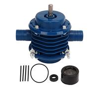 Cloimei Bomba de agua de taladro manual Mini bomba de transferencia eléctrica autocebante para riego de jardines Construcción duradera de acero inoxidable ABS No se necesita electr