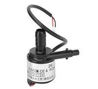 Cloimei Bomba de agua sumergible ultra silenciosa sin escobillas DC12V 1,2 m 90L/H Mini bomba eléctrica de alto flujo para fuente de piscina de refrigeración de acuario Construcci