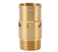 Cloimei Boquilla de latón resistente para fuente de agua, cabezal de pulverización G1 rosca macho para jardín, estanque, aspersor de latón duradero para fuentes y características de agua