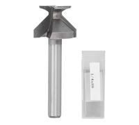 Cloimei Broca profesional para enrutador de doblado de , vástago de 1/4 de pulgada, fresa integrada de acero de tungsteno, herramienta de formación R8 para fabricación de puertas d