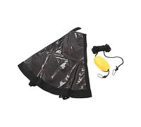 Cloimei Calcetín de Deriva de Ancla de Barco de Mar Premium de 24 Pulgadas Estabilizador de Drogue de Ancla de Pesca de Alta Resistencia para Kayaks Botes Inflables y Lanchas a Mot