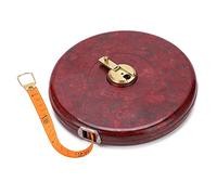 Cloimei Cinta métrica de tela retráctil de 164 pies, herramienta de medición flexible y duradera de alta precisión para construcción, costura, sastrería, tela ABS, material de cobr