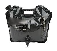 Cloimei Contenedor de agua plegable de gran capacidad, 8 L, portátil, reutilizable, plegable, para camping, senderismo, viajes, preparación para emergencias, material libre de preparación (verde