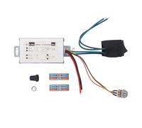 Cloimei Controlador de velocidad del motor de CC Controlador de velocidad del ventilador variable PWM con interruptor CW CCW para motores eléctricos de bricolaje 9 V a 60 V 20 A 12