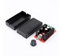 Cloimei Controlador de velocidad del motor PWM 40A 2000W Regulador del motor de alta potencia con potenciómetro externo para coches RC Ventiladores Bombas Atenuación LED 12V 24V 4