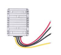 Cloimei Convertidor de CC a CC 24 V a 12 V 30 A 360 W Regulador de Voltaje Módulo de Fuente de alimentación para Solar LED automotriz Caja de Aluminio Fundido a presión 100 x 80 x