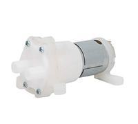 Cloimei DC12V 380 Bomba de agua de diafragma Mini autocebante Elevación alta 1 5M Operación silenciosa Multifuncional para acuario Máquina de café Lavavajillas Equipo de pulverizac