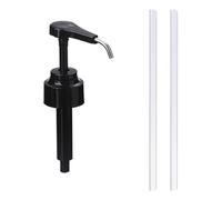 Cloimei Dispensador universal de salsa de ostras, boquilla reutilizable de acero inoxidable para un control fácil y preciso de la salsa de ostras en la cocina casera, color negro