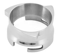 Cloimei Embudo dosificador de café de acero inoxidable Embudo de café expreso giratorio profesional de 54 mm para Cafe Preparación casera Accesorios de café Herramientas de Equip