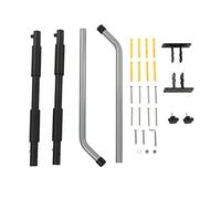 Cloimei Estante de Almacenamiento Ajustable para Tablas de Surf, Soporte de exhibición de aleación de Aluminio montado en la Pared para Kayaks, canoas, Tablas de Snowboard con prot