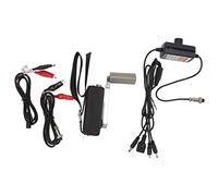 Cloimei Generador de manivela Generador de energía manual portátil de alta e 30 W para emergencias al aire libre Camping Senderismo Aleación negra Diseño compacto y liv