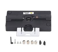 Cloimei Herramienta perforadora de orificios rectos para carpintería de acero de alta velocidad Localizador de palo de madera redondo para fabricación de muebles de bricolaje con f