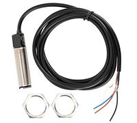 Cloimei Interruptor fotoeléctrico Sensor de detección de tipo reflexión difusa de 4 hilos 12 24 V CC Alta estabilidad Fuerte antiinterferencia Fuente de luz LED infrarroja para aut (BR100-DDT)