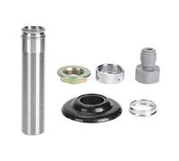 Cloimei Kit de conector rápido de tubo de grifo de cerveza de acero inoxidable 304, accesorios de vástago roscado para elaboración casera de cerveza, barras comerciales, 3,9 pulgad