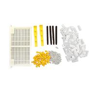 Cloimei Kit profesional de cría de abejas reina, completo de apicultura con vasos celulares, cubiertas protectoras y juego de marco para cría de reinas durante todo el año, diseño