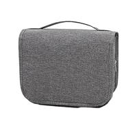 Cloimei Large Capacity Hanging Toiletry Bag with Wet Dry Separate Compartments Travel Cosmetic Makeup Organizer Pouch for Men Women Business Trips Vacation Oxford Cloth 41x22cm