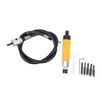 Cloimei Máquina profesional para tallar madera, juego de cinceles eléctricos, herramientas de carpintería para muebles, tallado de bonsái antiguo, acero 45 con 5 cabezas de cincel,