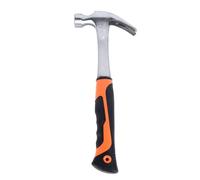 Cloimei Martillo de clavado de garra profesional Martillo de marco multifuncional de acero 45 con mango antideslizante para electricistas Trabajos industriales Emergencias automotr