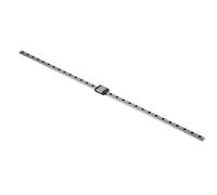 Cloimei MGN7 Mini carril guía lineal Guía deslizante CNC de alta precisión Acero de rodamiento duradero para impresora 3D Equipo de automatización de máquinas CNC 7 mm de ancho (450 milímetros)