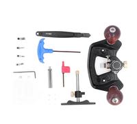 Cloimei Mini cepilladora profesional para carpintería, cepilladora manual ajustable de aleación de aluminio, cepilladora de banco para carpintería, reparación de muebles de madera