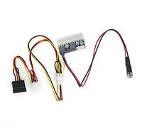 Cloimei Módulo de alimentación 24 Pines DC ATX 180 W Unidad de Fuente de alimentación silenciosa sin Ventilador de Alta eficiencia para Plataforma de Juegos de PC Mini ITX y de Ci