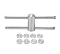 Cloimei Moldeador de Puntas de Taco de Billar Profesional Compresor de Punta de Palo de Billar de Acero Inoxidable Herramienta de Alta presión para Mantenimiento de Tacos de Billar