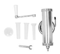 Cloimei Picadora de carne manual premium Aleación de aluminio resistente Picadora multifunción Embutidora de salchichas Procesador de alimentos para el hogar Restaurante Uso de coc