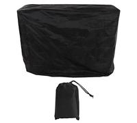 Cloimei Pong Table Cover 190 Silver Coating Table Tennis Dust Cover with Drawstring for Outdoor Indoor Protection Lightweight (Negra)