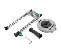 Cloimei Soporte de guía de taladro de ángulo ajustable profesional Soporte de posicionamiento de precisión para carpintería Metalurgia Proyectos de bricolaje Construcción duradera