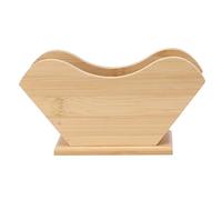 Cloimei Soporte organizador para filtro de café, dispensador de soporte para conos y filtros de papel de fondo plano, estante de almacenamiento de madera de 7,1x2,3x3,9 pulgadas