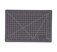 Cloimei Tapete de corte A5 Almohadilla de grabado de doble cara Tablero artesanal con líneas de cuadrícula para proyectos de bricolaje Escritura Pintura Papel Tallado Protección de