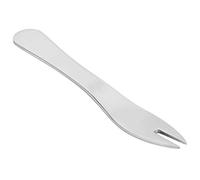 Cloimei Tenedor de fruta de acero inoxidable, tenedor de postre, tenedor para pastel, elegante mini tenedor de aperitivo para fiesta, boda, restaurante, cocina, acero inoxidable 30