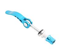 Cloimei Tija de sillín de bicicleta, abrazadera de liberación rápida, palanca de liberación rápida de aleación de aluminio ligera con cojines de plástico para ajuste de altura de asiento de bicicleta