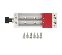 Cloimei Tornillo de banco, abrazadera de mesa, aleación de aluminio resistente, mecanizado CNC, superficie pulida, tornillo de banco con mandíbula de 100 mm de ancho para carpinter