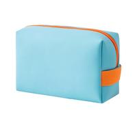 Cloimei Travel Makeup Bag PU Leather Large Cosmetic Organizer Toiletry Bag For Women Girls Travel Business Trip Gym Vacation