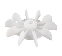Cloimei Ventilador de compresor de aire pequeño Piezas de repuesto de motor en línea directa Plástico duradero Eje de 14 mm Diámetro de 135 mm para mantenimiento del compresor de a