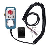 Cloimei Volante electrónico CNC profesional Generador de impulsos manual 100PPR con botón de parada de emergencia Controlador de 4 ejes para sistemas de mecanizado CNC Construcción