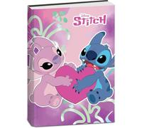 Clondo Diario escolar para Seven Stitch Fan Niña - 10 meses, 352 páginas, formato estándar 14,5 x 20,6 cm, sin fecha, corazón gigante